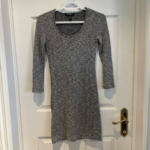 Mini long sleeve dress